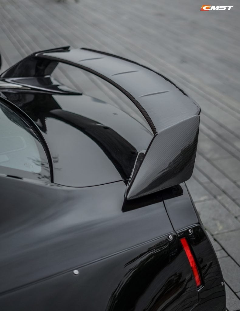 APR GTC-500 71" Carbon Fiber Rear Wing Spoiler For Nissan GT-R R35 (2009-2021)
